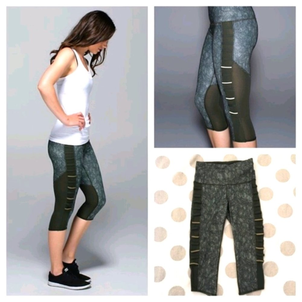 LULULEMON Breezy Crop Leggings Size 6 🍋
